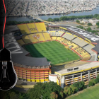 El estadio Monumental se ubica en la avenida Barcelona y conecta al suburbio y oeste de la ciudad de Guayaquil.