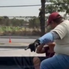 El siniestro de tránsito ocurrió mientras capturaban a un presunto antisocial.