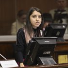 La legisladora de la Revolución Ciudadana, Jahiren Noriega, presentó el pedido de juicio político.