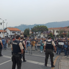 Organizaciones sociales marcharon en Cuenca en la denominada Contra Cumbre y generaron una agenda común de lucha.