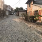 Uno de los pedidos recurrentes de la comunidad es el asfaltado de la esta zona.