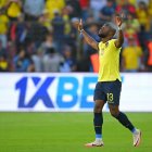 Enner Valencia anotó el gol de la victoria 1-0 de Ecuador ante Perú en el Rodrigo Paz Delgado