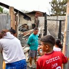 Varias familias quedaron sin un techo donde refugiarse.