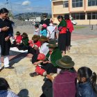 Destrezas en el trompo o el hilar se mostrarán en los juegos ancestrales.