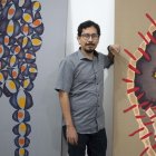 La muestra de Daniel Alvarado se inauguró en la capital.