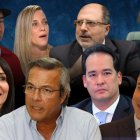Estos son ocho de los diesicéis candidatos a la Presidencia del Ecuador.