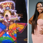 La influencer colombiana Karen Sevillano (derecha) elogió a Mara Topic.