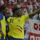 Tenorio marcó 2 de los 5 goles tricolor en el Mundial de Alemania 2006, donde Ecuador cumplió su mejor actuación hasta la fecha llegando a octavos de final.