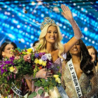 Victoria Kjaer, de Dinamarca, se corona en Miss Universo.