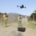 Con aeronaves no tripuladas se hizo un sobrevuelo para determinar las rutas de acceso en el sector de Chorote, Arquillo.