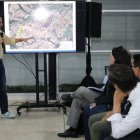 En la reunión, las autoridades dieron detalles de las obras que se ejecutan en Cumbayá.
