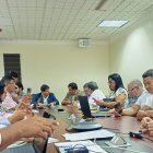 Reunión. Los agricultores, industriales y la autoridad en la cita del  Consejo de la Cadena Agroalimentaria del Maíz.