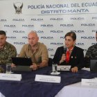 Caso. Rueda de prensa sobre los resultados de los operativos del Bloque de Seguridad.