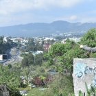 La construcción de la estación estaba prevista cerca del redondel del Auqui. En horas pico hay alta congestión vehicular.