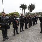 Miembros de las fuerzas del orden se desplegarán por la capital.