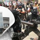 La Policía ingresó a la vivienda de cuatro pisos, tras investigaciones