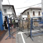 Así lucen los alrededores del Centro Histórico en Quito.