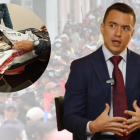 El gobierno de Daniel Noboa enfrenta movilizaciones