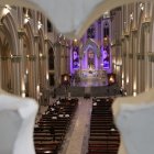 Dos generadores eléctricos se utilizan en la Catedral metropolitana de Guayaquil.