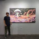 Escena. El artista machaleno Marco Morocho explora lugares ambiguos.