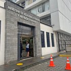Fachada de la Cancillería del Ecuador, en Quito.