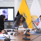 La comisión ocasional para el tratamiento de la reforma parcial a la Constitución, presidida por Gissela Garzón, sesionó.