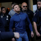 Conor Macgregor acudió al juzgado en Dublín, tras la acusación de violación