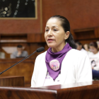 Anabel Campos es una abuela, que tuvo que hacer el papel de madre de su nieto desde hace cinco años. Su hija fue víctima de femicidio.