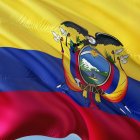 Bandera del Ecuador.