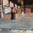 Patrimonio La arqueología de la ciudad luce abandonada como la ventana ubicada en la calle Santana.