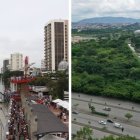 El Malecón 2000 (izquierda), una realidad; el Malecón 3000 (derecha), una promesa
