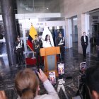 Viviana Veloz dijo que denunciará a un funcionario de Presidencia por un video sobre la Universidad de Santo Domingo.