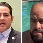 Ronny Aleaga y Xavier Jordán.