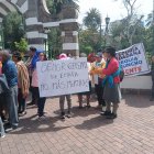Han realizado plantones para exigir que se revise el sistema de agua.