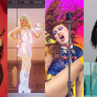 Olivia Rodrigo, Sabrina Carpenter, Chappell Roan y Charli XCX.