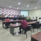 Agenda. El director del SNAI, Luis Zaldumbide,particpó este 27 de noviembre en Morona Santiago.