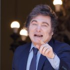 El presidente Javier Milei, en una de sus recientes apariciones pública.