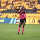 Augusto Aragón fue el árbitro que dirigió el partido entre Liga de Portoviejo y Deportivo Quito, en el Ascenso Nacional