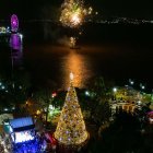 Años atrás, el encendido del Malecón ha captado la atención de cientos de guayaquileños.