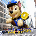 Un año más del desfile por acción de gracias en New York