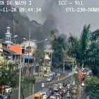La emergencia fue atendida por Bomberos.