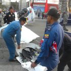 Los restos de la nave fueron recogidos en el sitio del siniestro entre la tarde y noche del miércoles 27 de noviembre.