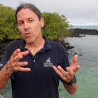 Científico español Nicolás Moity, ecólogo marino senior y experto geoespacial de la FCD,