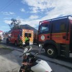 Los heridos fueron atendidas en el sitio del siniestro de tránsito.