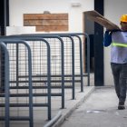 Los trabajos fueron reanudados.