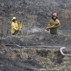 El intenso calor contribuyó a que las llamas de propaguen con mayor facilidad.