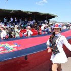 Así se vivió el desfile por los 490 años de fundación de Quito que realizó en el parque Bicentenario.