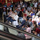 El alcalde Pabel Muñoz asistió al evento por el primer año de operaciones del Metro de Quito.