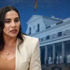 La vicepresidenta de la República, Verónica Abad.