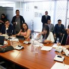 Sesión de la Comisión Ocasional para tratar el Proyecto de Reforma Parcial a la Constitución